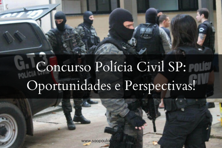 Concurso Polícia Civil SP