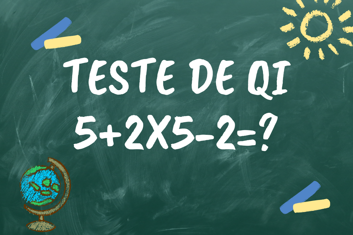 TESTE DE INTELIGÊNCIA  Teste de inteligência, Desafios de matemática,  Teste de