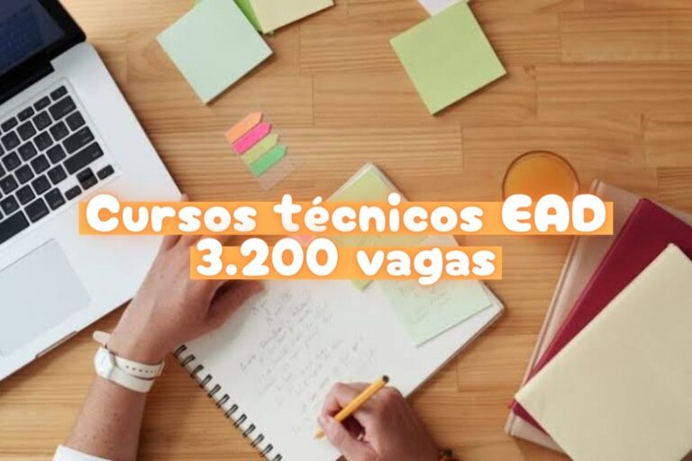 Cursos técnicos EAD