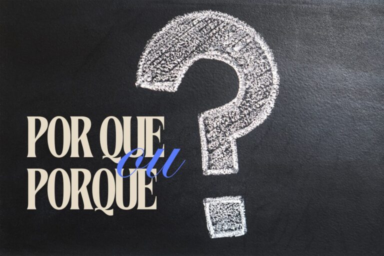 “Por que” ou “Porque”